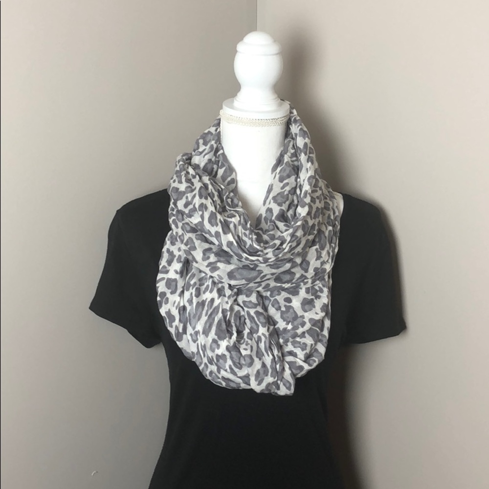 Charming Charlie Animal Print Infiniti Scarf